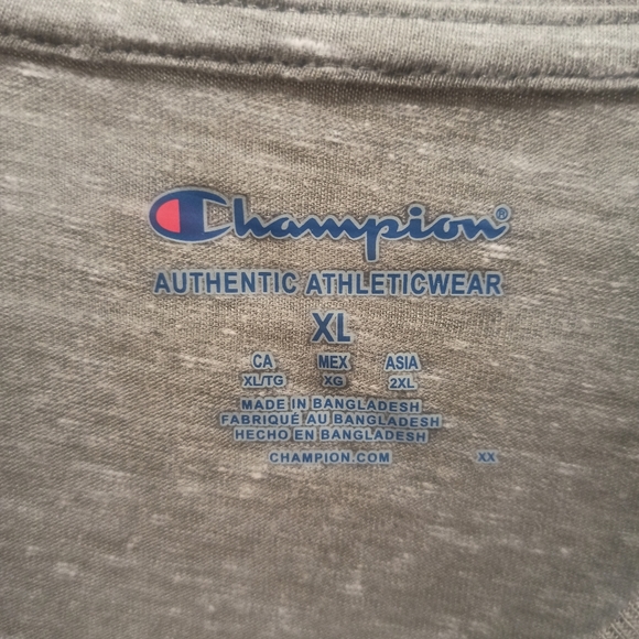 Ohio State Buckeyes Size XL Champion T Shirt Gray Short Slee - Picture 12 of 12